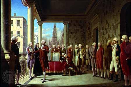unknow artist the first President of the United States which took place on April 30, 1789. France oil painting art